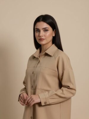 مانتو پشت گللدوزی tandook.i
