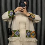 کت سنتی هندی سوزن دوزی شده زنانه