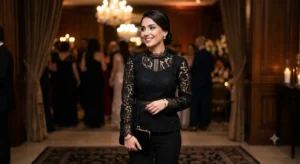 شومیز گیپور مجلسی زنانه مناسب مهمانی رسمی شب / انواع مدل شومیز مجلسی شیک با پارچه دانتل و گیپور